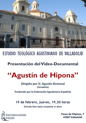 Presentación del DVD sobre San Agustín Presentación del DVD sobre San Agustín