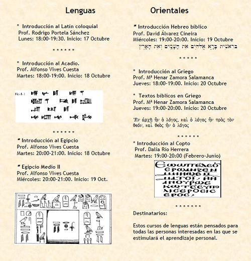 Cursos de lenguas Cursos de lenguas
