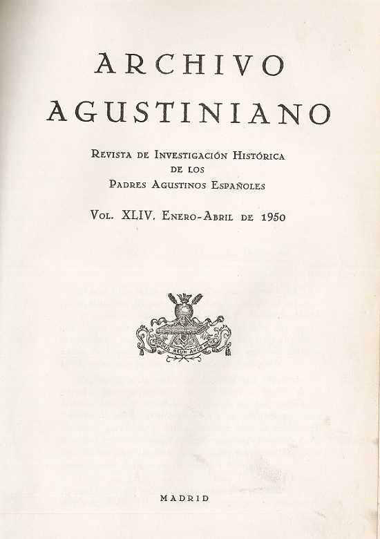 Archivo Agustiniano