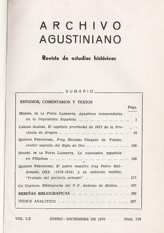 Archivo Agustiniano