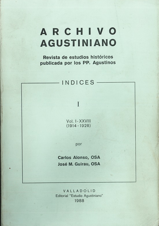 Archivo Agustiniano