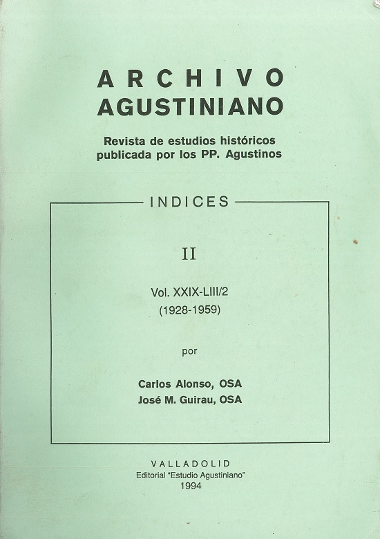 Archivo Agustiniano