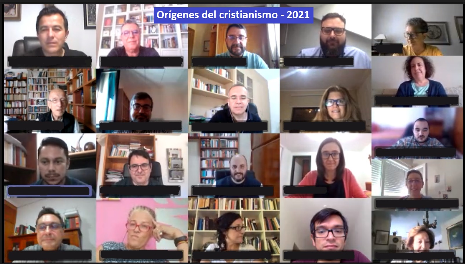 Curso orígenes del cristianismo