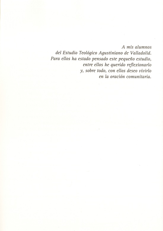 dedicatoria contenido