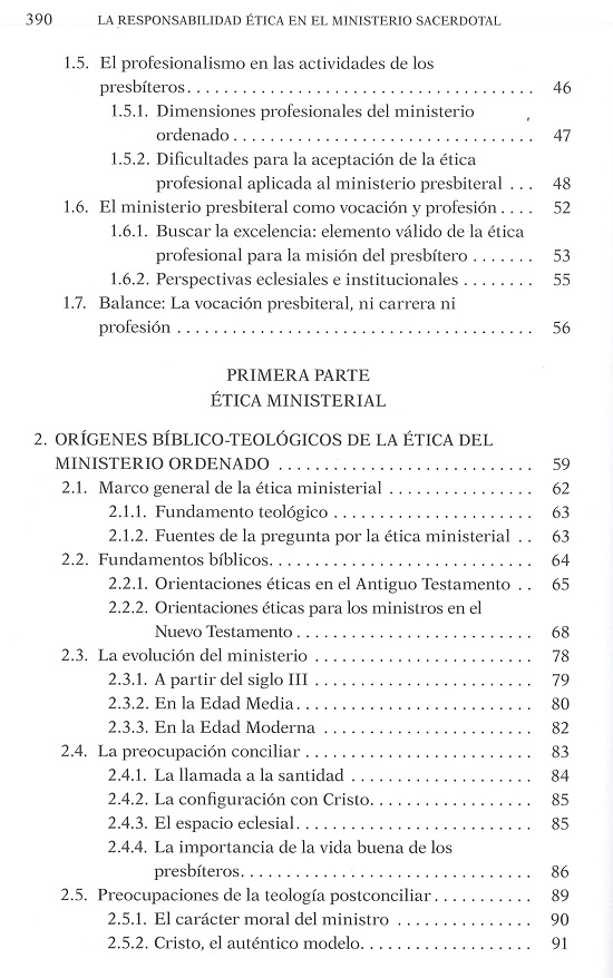 índice contenido