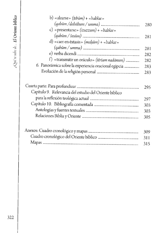 índice contenido